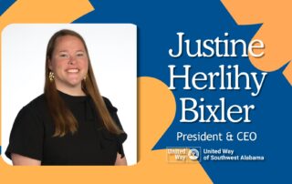 Justine Herlihy Bixler, President & CEO of United Way of Southwest Alabama