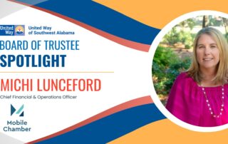UWSWA Board of Trustee Spotlight: Michi Lunceford, Chief Financial & Operations Officer at the Mobile Chamber