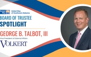 UWSWA Board of Trustee Spotlight - George B. Talbot,III, Vice President of External Affairs with Volkert