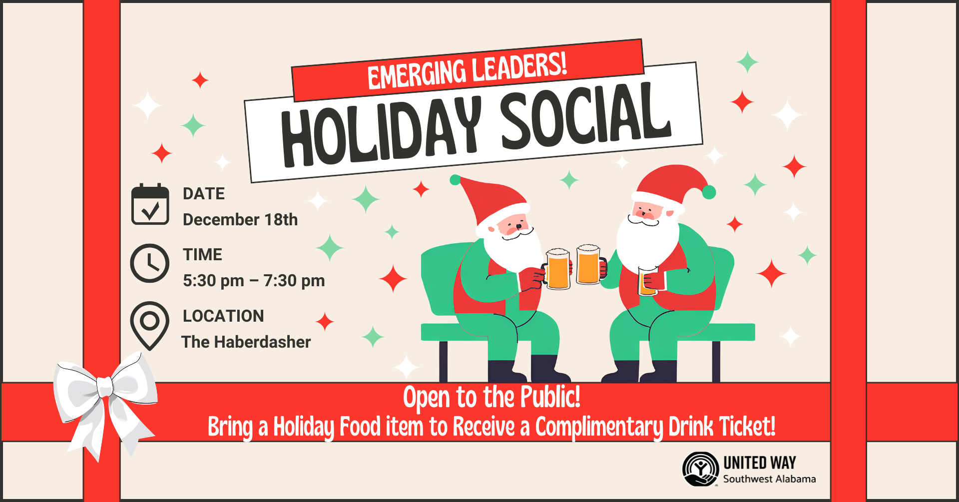 Emerging Leaders Holiday Social Graphic