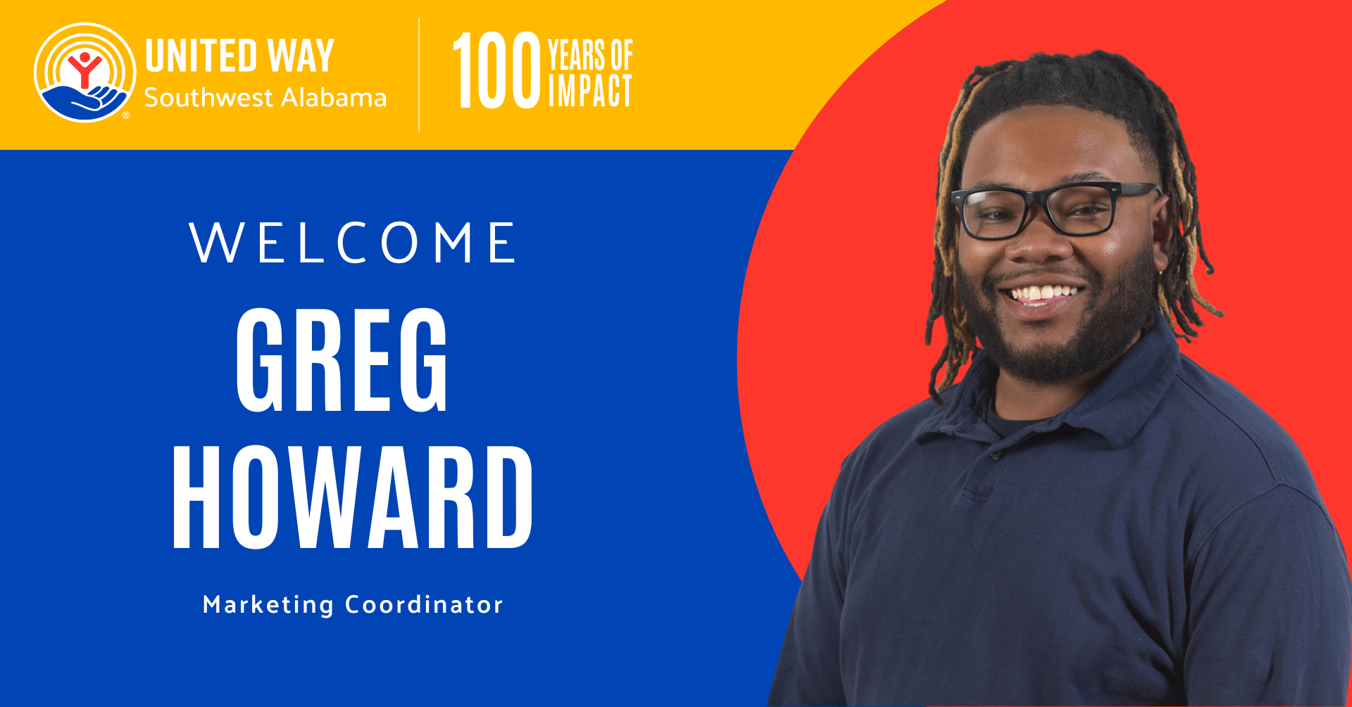 Welcome Greg Howard our new Marketing Coordinator