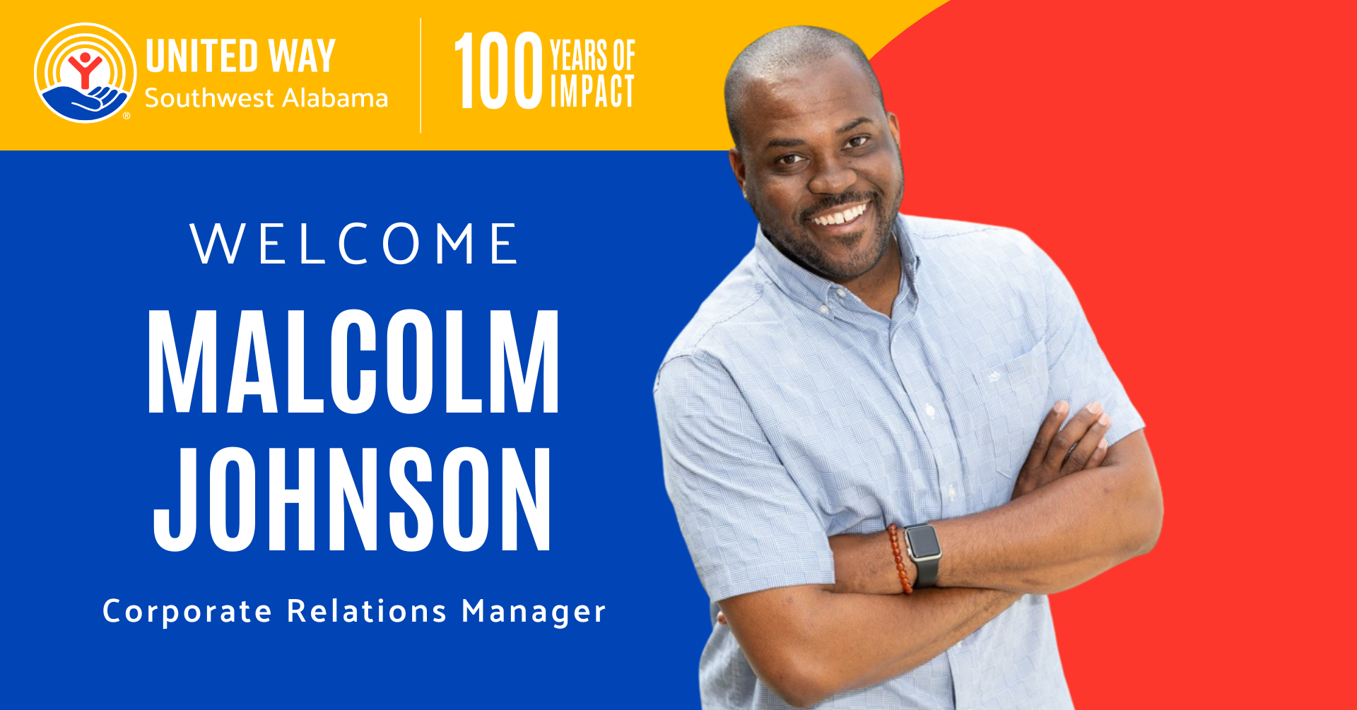 Welcome Malcolm Johnson, Corporate Relations Manager