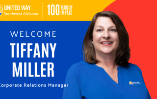 Welcome Tiffany Miller, our new Corporate Donor Manager
