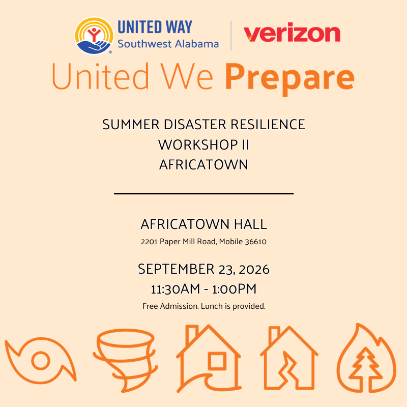Disaster Workshop II - Africatown, September 23 at 11:30.